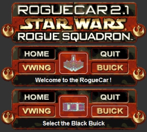 RogueCar 2.1 has got an improved interface